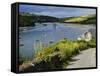 Estuary of the River Avon, Bantham, Bigbury on Sea, Devon, England, United Kingdom, Europe-David Hughes-Framed Stretched Canvas