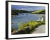 Estuary of the River Avon, Bantham, Bigbury on Sea, Devon, England, United Kingdom, Europe-David Hughes-Framed Photographic Print