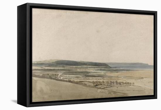 Estuary of the River Taw, Devon, C.1801-Thomas Girtin-Framed Stretched Canvas