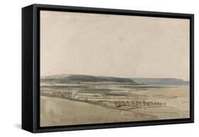 Estuary of the River Taw, Devon, C.1801-Thomas Girtin-Framed Stretched Canvas