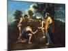 Et in Arcadia Ego, C1650-Nicolas Poussin-Mounted Giclee Print