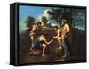 Et in Arcadia Ego, C1650-Nicolas Poussin-Framed Stretched Canvas