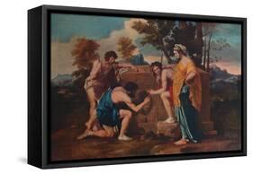 'Et in Arcadia ego (Les bergers d'Arcadie or The Arcadian Shepherds)', 1637-1638, (1911)-Nicolas Poussin-Framed Stretched Canvas