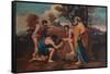'Et in Arcadia ego (Les bergers d'Arcadie or The Arcadian Shepherds)', 1637-1638, (1911)-Nicolas Poussin-Framed Stretched Canvas