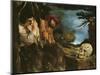 Et in Arcadia Ego-Guercino (Giovanni Francesco Barbieri)-Mounted Giclee Print