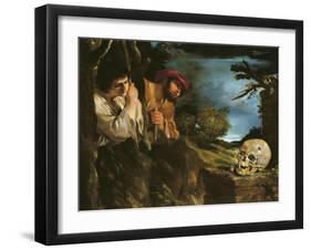 Et in Arcadia Ego-Guercino (Giovanni Francesco Barbieri)-Framed Giclee Print