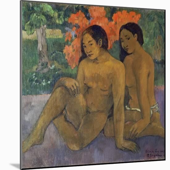 Et L`Or De Leur Corps 1901-Paul Gauguin-Mounted Giclee Print