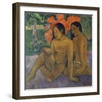 Et L`Or De Leur Corps 1901-Paul Gauguin-Framed Giclee Print