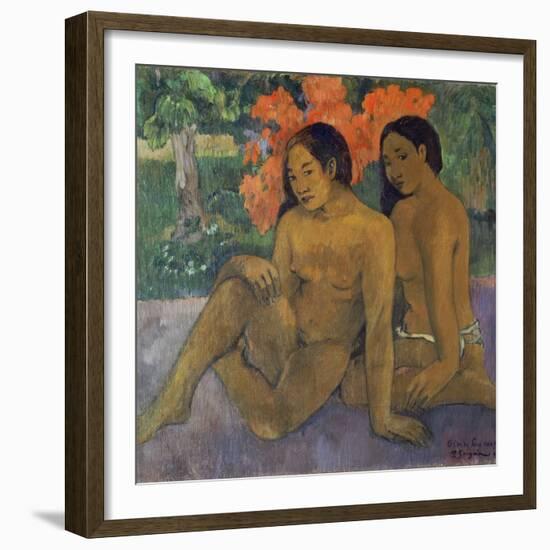 Et L`Or De Leur Corps 1901-Paul Gauguin-Framed Giclee Print