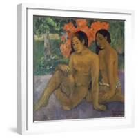 Et L`Or De Leur Corps 1901-Paul Gauguin-Framed Giclee Print