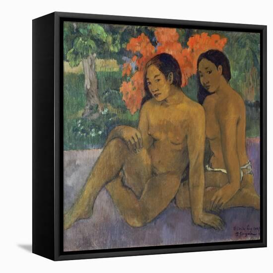 Et L`Or De Leur Corps 1901-Paul Gauguin-Framed Stretched Canvas