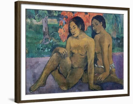 Et L'Or De Leur Corps (Et L'Or De Leur Corp)-Paul Gauguin-Framed Premium Giclee Print