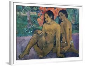 Et L'Or De Leur Corps (Et L'Or De Leur Corp)-Paul Gauguin-Framed Premium Giclee Print