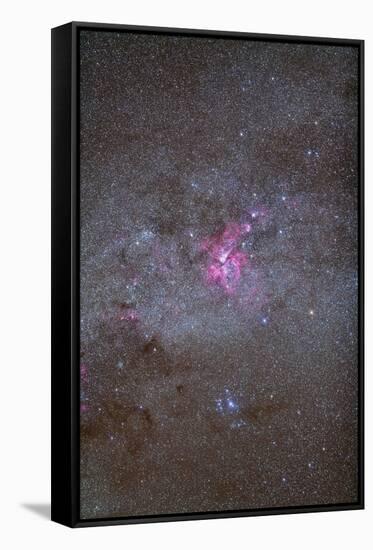 Eta Carinae Nebula Area of the Southern Milky Way-null-Framed Stretched Canvas