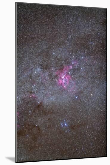 Eta Carinae Nebula Area of the Southern Milky Way-null-Mounted Photographic Print