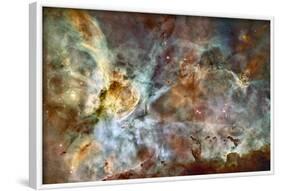 Eta Carinae Nebula, HST Image-null-Framed Photographic Print