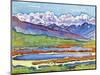 Etang a Crans Montana (Crans-Montana) (Suisse). (Etang Long Crans Montana). Peinture De Ferdinand H-Ferdinand Hodler-Mounted Giclee Print