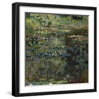 Etang Aux Nympheas, Pond with Water Lillies-Claude Monet-Framed Giclee Print