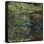 Etang Aux Nympheas, Pond with Water Lillies-Claude Monet-Framed Stretched Canvas
