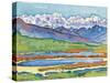 Etang Long Crans-Montana, 1915-Ferdinand Hodler-Stretched Canvas