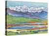 Etang Long Crans-Montana, 1915-Ferdinand Hodler-Stretched Canvas