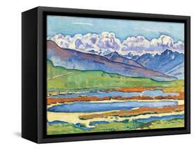 Etang Long Crans-Montana, 1915-Ferdinand Hodler-Framed Stretched Canvas