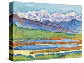 Etang Long Crans-Montana, 1915-Ferdinand Hodler-Stretched Canvas