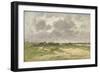 Etaples, Les Bords De La Canche (Étaples, on the Edge of the Canche River), 1891 (Oil on Canvas)-Eugene Louis Boudin-Framed Giclee Print