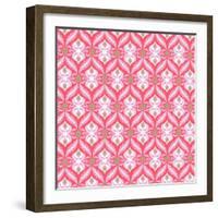 Etched Nouveau-null-Framed Giclee Print