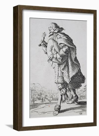 Etching from the Noblesse Series-Jacques Callot-Framed Giclee Print