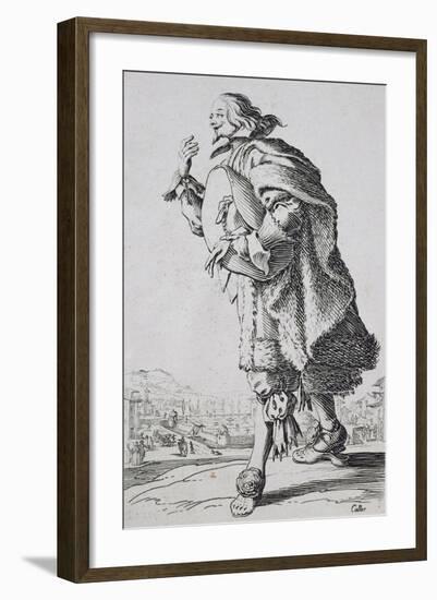 Etching from the Noblesse Series-Jacques Callot-Framed Giclee Print