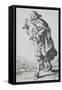 Etching from the Noblesse Series-Jacques Callot-Framed Stretched Canvas