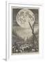 Etching of Lunar Disk-Jan Goeree-Framed Giclee Print