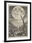 Etching of Lunar Disk-Jan Goeree-Framed Giclee Print