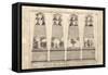 Etching of Obelisk Erected on Boston Common-Paul Revere-Framed Stretched Canvas