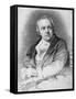 Etching Portraying the Poet and Artist William Blake-null-Framed Stretched Canvas