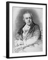 Etching Portraying the Poet and Artist William Blake-null-Framed Photographic Print