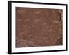 Etchings on Sandstone, 6000 Years Old, Finest Rock Art in Africa, Damaraland, Namibia-Tony Waltham-Framed Photographic Print