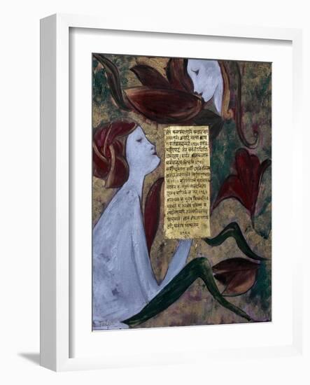 eternal bliss-Faiza Shaikh-Framed Giclee Print