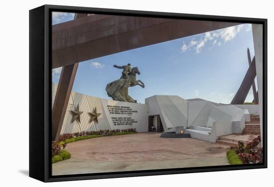 Eternal Flame Martyrs' Memorial and Antonio Maceo Equestrian Statue-Rolf-Framed Stretched Canvas