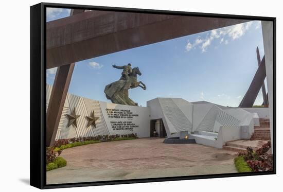 Eternal Flame Martyrs' Memorial and Antonio Maceo Equestrian Statue-Rolf-Framed Stretched Canvas