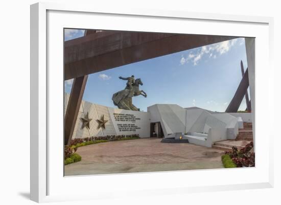 Eternal Flame Martyrs' Memorial and Antonio Maceo Equestrian Statue-Rolf-Framed Photographic Print