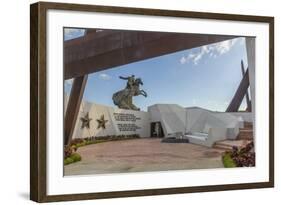 Eternal Flame Martyrs' Memorial and Antonio Maceo Equestrian Statue-Rolf-Framed Photographic Print