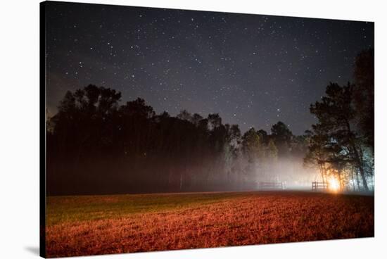 Eternal light, Night skies, RO Ranch Equestrian Park, Mayo, Florida-Maresa Pryor-Stretched Canvas