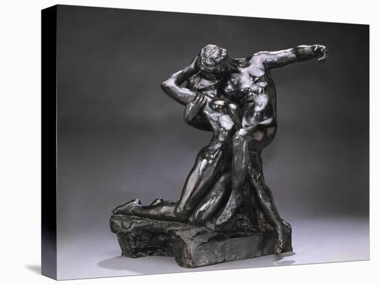 Eternal Spring, Bronze, Premier et at Cast 1924-Auguste Rodin-Stretched Canvas
