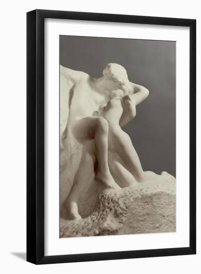 Eternal Spring, Early 1900s-Auguste Rodin-Framed Giclee Print