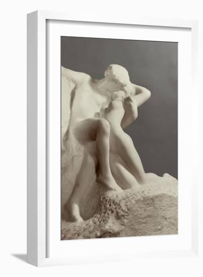 Eternal Spring, Early 1900s-Auguste Rodin-Framed Giclee Print