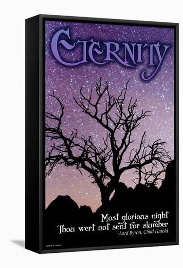 Eternity-null-Framed Stretched Canvas