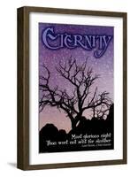 Eternity-null-Framed Art Print