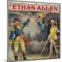 Ethan Allen Brand Cigar Box Label-Lantern Press-Mounted Art Print